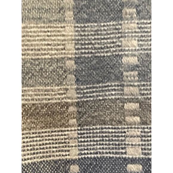 Carbon2Cobalt Blue Plaid Long Sleeve Button Front Shirt Medium - Picture 7 of 8